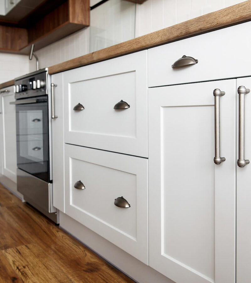 plywood or furniture board cabinets