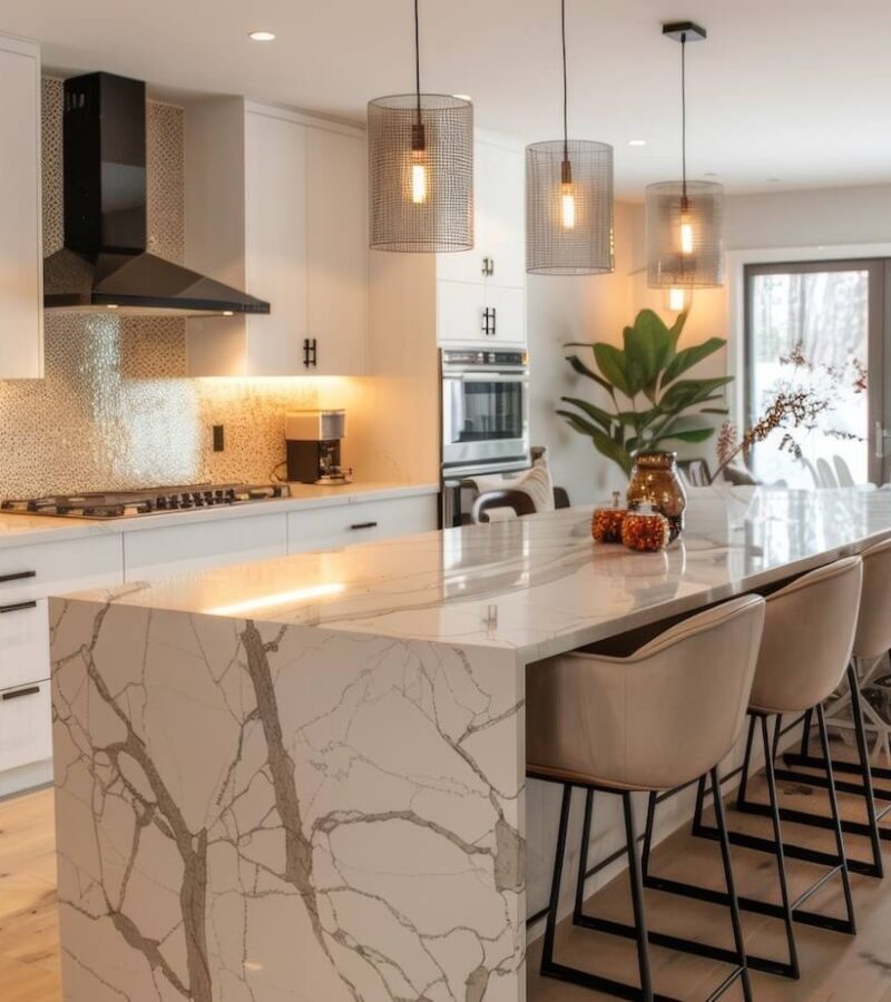 cleaning quartz countertops